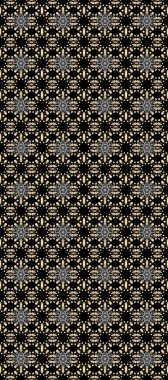 Arkaplan, kumaş, altın duvar kağıdı. Raster altın pürüzsüz desen. Siyah, bej ve gri renklerdeki altın desenli altın elementler. Düz elle çizilmiş vintage koleksiyonu.