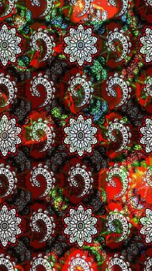 Raster deseni. Küçük çiçekte güzel bir çiçek deseni var. Çiçekli çiçek deseni, suluboya..