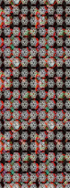 Raster Hip kumaş deseni. Eskiz Vintage Çiçek Deseni.