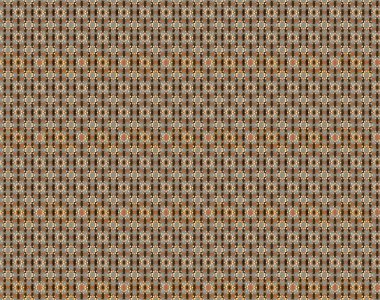 Patlayan çiçekler soyut olarak yerleştirilmiş. Raster deseni. Yumuşak, bahar çiçekleri kahverengi ve gri renklerde. Raster illüstrasyonu.