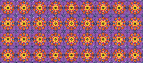 Raster deseni. Bahar çiçekleriyle desen dallı, menekşe, turuncu ve siyah renkler çiçekli siluet.