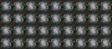 Küçük çiçekteki sevimli çiçek deseni. Tarafsız ve yeşil renkte çiçekler.