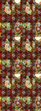 Renkli Bahar Teması eskiz kalıbı. Düz Çiçek Elementleri Tasarımı. Parlak arkaplan eskiz desenli çiçekli fantezi tasarımı.