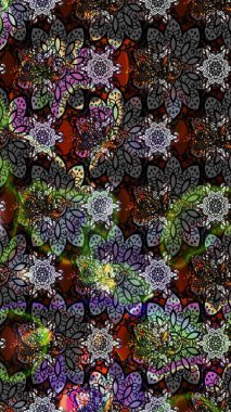 Raster - stok. Eskiz arkaplan modeli. Vadinin gri renkli çiçekleri. Suluboya, elle çizilmiş.