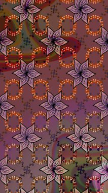 Zarif, parlak ve eskiz kahverengi çiçek desenli tasarım. Sabıka baskıları, bebek kıyafetleri, duvar kâğıtları, paket kutuları vb..