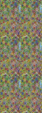 Güzel kumaş deseni. Güzel suluboya yaz çiçekleri deseni..