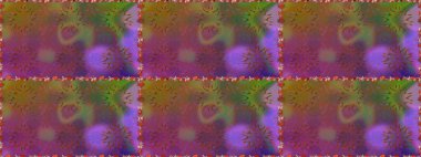 Kahverengi renkli çiçekler. Renkli Bahar Temalı, pürüzsüz bir arka plan. Düz Çiçek Elementleri Tasarım Raster illüstrasyonu. Çiçekli, suluboya desenli kusursuz çiçek deseni.