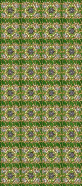 Oriental raster klasik yeşil, kahverengi ve gri ve altın desenli. Raster illüstrasyonu. Kusursuz soyut arkaplan.