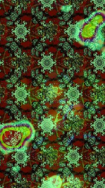 Çiçekler suluboya tarzında yeşil, kahverengi ve siyah renklerde. Yeşil, kahverengi ve siyah renkli çiçekli çizim deseni.