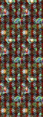 Parlak renkli çiçekleri ve kahverengi ve kırmızı renkte yaprakları olan harika bir çiçek deseni. Halk tarzı. Modern çiçek arkaplanı. Moda baskıları için zarif bir şablon.