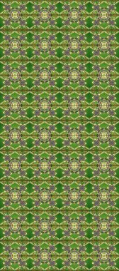 Seamless textured curls. Oriental style arabesques golden pattern on a gray, green and neutral colors with golden elements. Raster golden pattern.