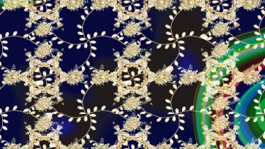 Yumuşak fayans. Raster 'ın taze dokusu. Yumuşak pamuk tasarımı. Klasik çiçek desenli. Paketleme, tekstil, duvar kağıdı için çiçek arkaplanı.