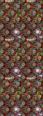 Davetiye ve kartpostal tasarımı için dekoratif çiçek unsurları. Şirin, zarif çiçekler Raster illüstrasyonu. Poster ya da kapak için arka plan. Tekstil için figür. Yapraklı çizim deseni.