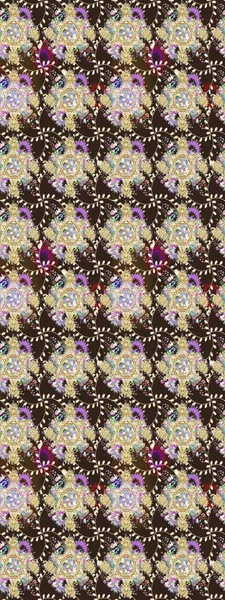 Küçük çiçekte hoş bir çiçek deseni var. Çiçeksel elementlerle süslenmiş zarif raster dokusu. Parlak çiçekli gri renkler üzerine soyut çizim deseni.