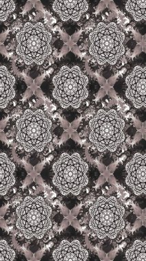 Suluboya resim taklit Raster çizimi. El çizimi, soyut ve süslü elementler. Klasik çiçekler. Gri ve bej renkler. Yaz çiçekleri teması.