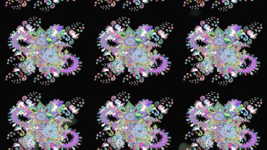 Güzel eskiz şekli. Renkli Yaz Temalı eskiz kalıbı. Raster çiçekli arka plan. Yazdır. Güzel kumaş deseni. Düz Çiçek Elementleri Tasarımı.