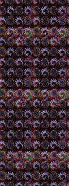 Raster. Güzel suluboya çiçekler, parlak resim ilham verici siyah ve kahverengi çiçek desenli eskiz arka plan.