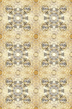 Klasik mobilya tarzı. Altın kaplamalı bej, gri arka plan. Küçük bir alan derinliği. Patina. Bej renkli ve altın elementli desen. Kusursuz ahşap oyma. Oyma. Lüks mobilyalar..