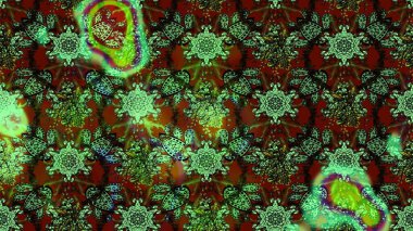 Çiçekler suluboya tarzında yeşil, kahverengi ve siyah renklerde. Yeşil, kahverengi ve siyah renkli çiçekli çizim deseni.