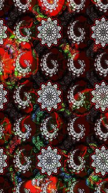 Zarif, parlak ve eskiz siyah ve kahverengi desenli çiçek deseni. Sabıka baskıları, bebek kıyafetleri, duvar kâğıtları, paket kutuları vb..