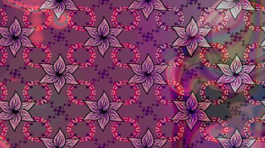 Anti-stres için soyut örnek sayfası. Raster illüstrasyonu. Mor renklerde.