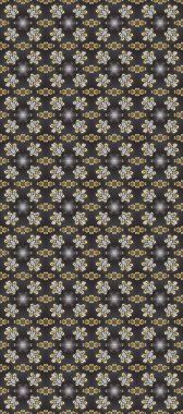 Gri, kahverengi ve bej renklerde geleneksel, klasik, altın, pürüzsüz desen. Barok tarzında kusursuz bir doğulu süsü..