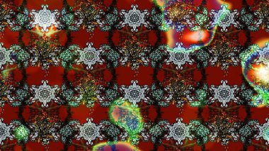 Güzel suluboya yaz çiçekleri deseni..