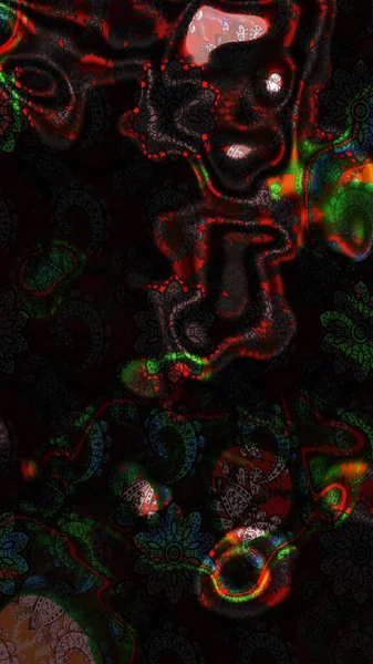 Moda baskıları için zarif bir şablon. Motley illüstrasyonu. Küçük çiçekte güzel bir desen. Küçük renkli çiçekler. Gri ve siyah çiçekli bahar çiçekleri.