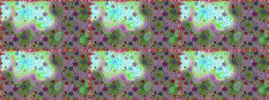 Çiçekler yeşilde ve suluboya stilinde nötr renklerde. Yeşil ve nötr renklerde çiçeklerle kusursuz çiçek deseni.