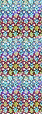 Yumuşak, bahar çiçekli arka plan. Mavi ve nötr renklerde çiçekler. Raster çiçek desenli ve çiçekli..