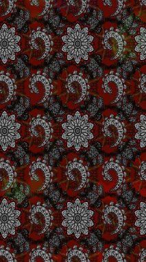 Elle boyanmış suluboya resim çizimleri, çiçekler ve bitkiler. Siyah ve gri renkte çiçekler.