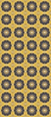 Düz elle çizilmiş klasik koleksiyon. Altın desenli sarı, bej ve gri renklerde altın elementler. Arkaplan, kumaş, altın duvar kağıdı. Raster altın pürüzsüz desen.