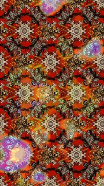 Üst manzara, yumuşak stil. Çiçek kompozisyonu, el boyası, hassas şablon. Kahverengi ve bej renklerde manzaralı çiçek deseni. Sevgililer günü ve tebrik kartı konsepti için şık bir davet.