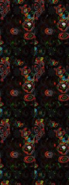 Siyah ve gri renkli çiçekler. Renkli Bahar Teması eskiz kalıbı. Düz Çiçek Elementleri Tasarım Raster illüstrasyonu. Çiçekli çiçek deseni, suluboya..