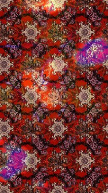 Raster 'ın taze dokusu. Yumuşak fayans. Klasik çiçek desenli. Yumuşak pamuk tasarımı. Paketleme, tekstil, duvar kağıdı için çiçek arkaplanı.