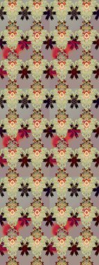 Nazik, narin çiçek arkaplanı. Çiçekli karalama şeklinde Raster çiçek deseni. Tarafsız ve gri renkte çiçekler.