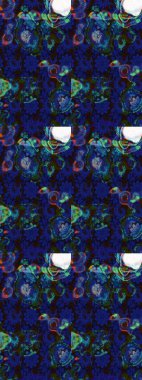 Elle çizilmiş sonbahar çiçeği deseni. Doodle tarzı. Renkli mavi ve gri çizim kalıpları. Tekstil ve kapak tasarımı için mükemmel. Mavi ve gri renkte çiçekler.