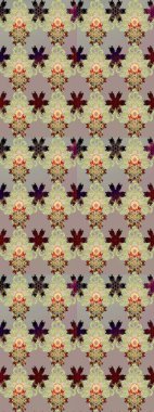 Gri ve nötr renkte çiçekler. Renkli Bahar Teması çizim şablonu. Çiçekli çiçek deseni, suluboya. Düz Çiçek Elementleri Tasarım Raster illüstrasyonu.