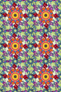 Tekstil ve kapak tasarımı için mükemmel. Doodle tarzı. Siyah ve nötr renklerde çiçekler. El çizimi dikişsiz sonbahar çiçekleri deseni. Renkli siyah ve nötr pürüzsüz desen.