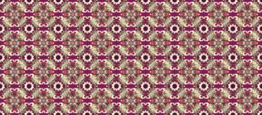 Mor, bej ve kahverengi renklerde altın bir element. Barok tarzında altın çiçekli süs. Altın çiçekli, pürüzsüz desen. Damask arkaplanı.