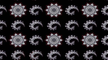 Raster illüstrasyonu. Yumuşak, bahar çiçekleri siyah ve nötr renklerde. Çiçekli yumuşak bir eskiz şekli. Raster çiçekleri klasik tarzda resmedilir..