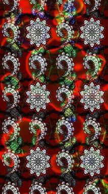 Çiçek desenli eskiz. Kırmızı ve siyah renkte çiçekler. Tişört baskısı için çiçek boyama rasteriName.