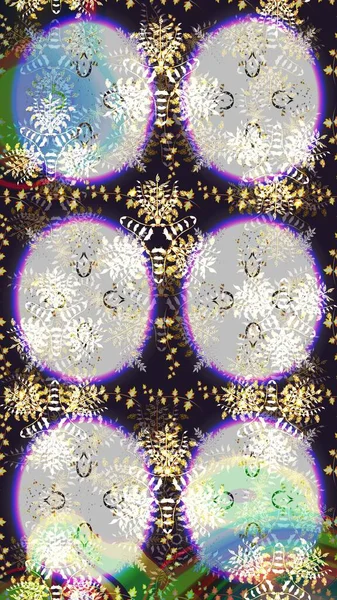 Tarafsız ve gri renklerde çiçekler. Raster illüstrasyonunda kusursuz çiçek deseni.