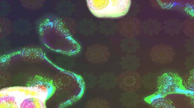 Eski usul küçük çiçekli şirin bir eskiz deseni. Raster illüstrasyonu. Kumaş, duvar kağıdı ve kağıt üzerine baskı yapmak için gelişen arka plan. Moda arka planında parlak buketler.