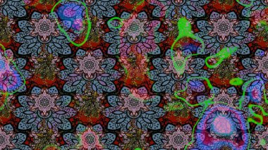 Raster. Tarafsız renklerde güzel çiçekli eskiz deseni, suluboya çiçek deseni, duvar kağıdı, kart veya kumaş için fayanslı..