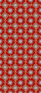 Siyah, beyaz, kırmızı renklerde resimleme deseni. Soyut lüks dekor kavramı. Raster tasarım elemanı. Doğrusal trend tarzı. Logo, simge, sembol, amblem, monogram çerçeve oluşturma şablonu.