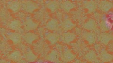 Renkli unsurlarla hareketli arka plan görüntüleri. Çiçekler. Eski model. Bayrak tarzı. Video kaydı. Şablon. Döngü. Kusursuz..