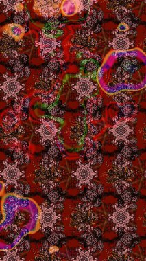 Dekorasyon ve tasarım için güzel bir desen. Çiçeğin suluboya çizimlerinin mükemmel deseni. Moda baskısı. Suluboya desenli çiçek deseni. Ayarlanmış.