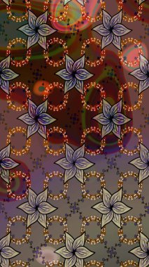 Paket kağıdı için en iyisi. Kahverengi ve gri lale çiçekli Raster eskiz deseni. Doğal kozmetik ürünleri, parfüm, çiçekçi dükkanı için bahar ihalesi tasarımı. Karşılama ya da düğün geçmişi olarak kullanılabilir.