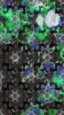 Küçük çiçekteki sevimli çiçek deseni. Tony 'nin kumaş kalıbını çiz. Raster illüstrasyonu. Modaya uygun kumaş deseni.